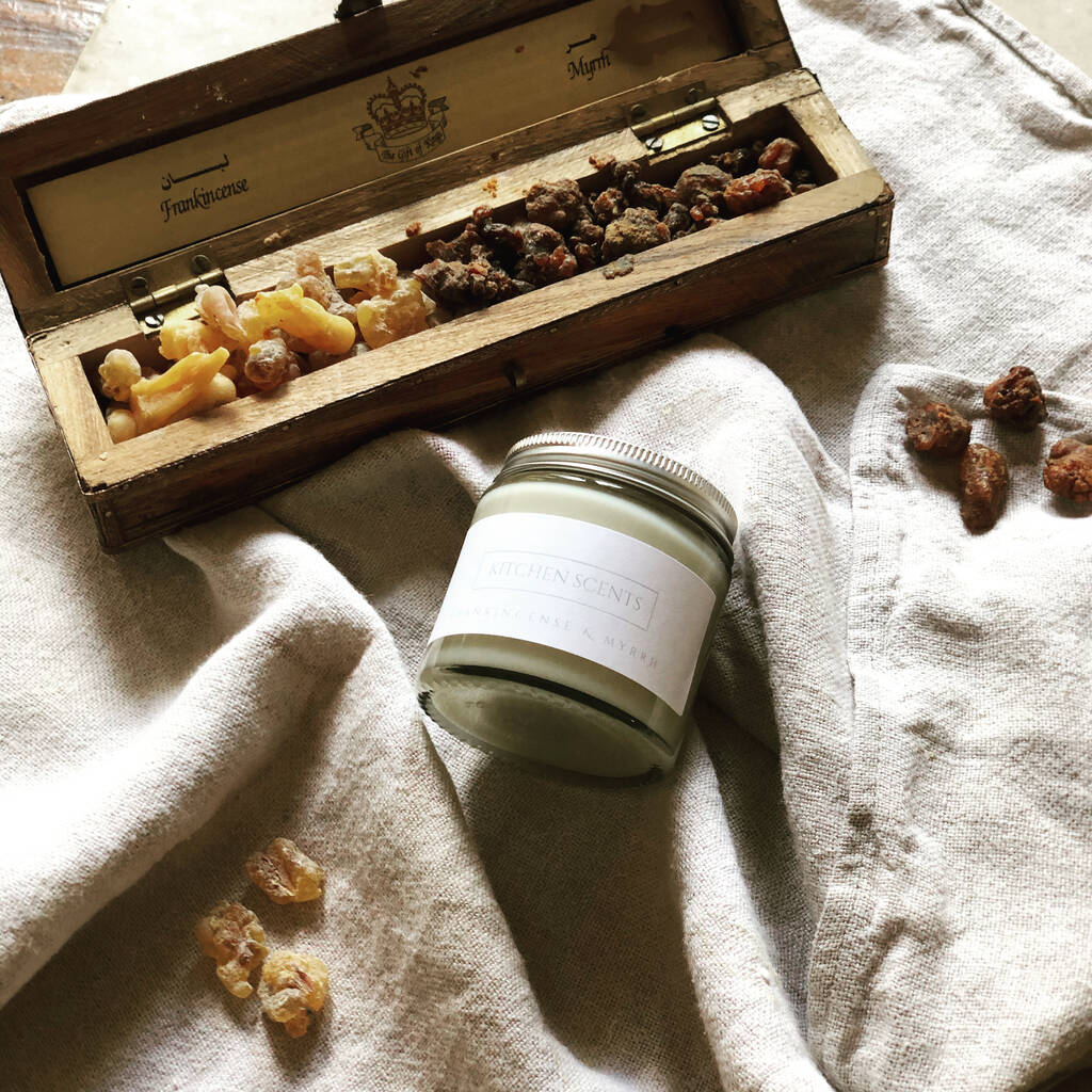 Frankincense And Myrrh Soy Candle By Kitchen Scents
