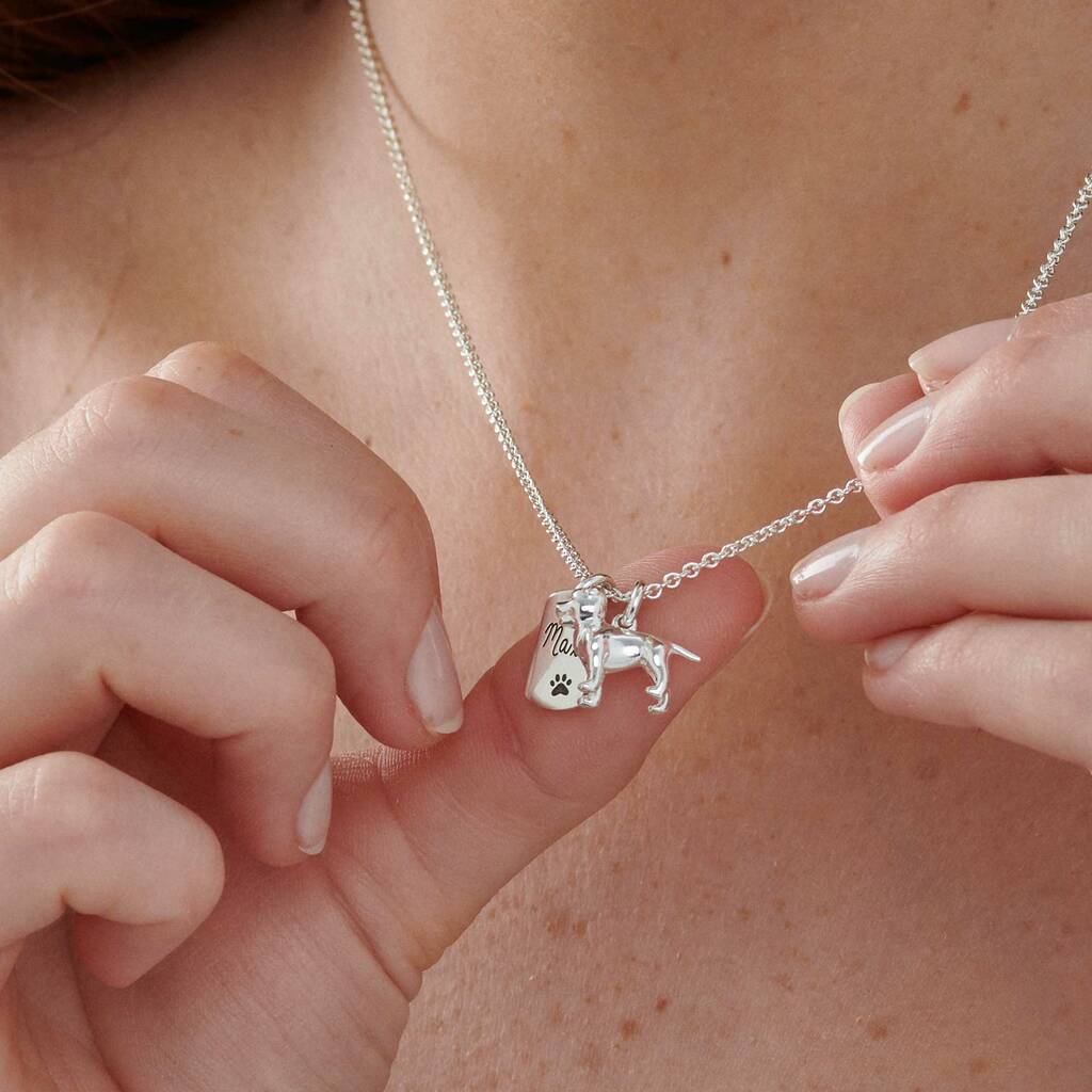 staffy necklace