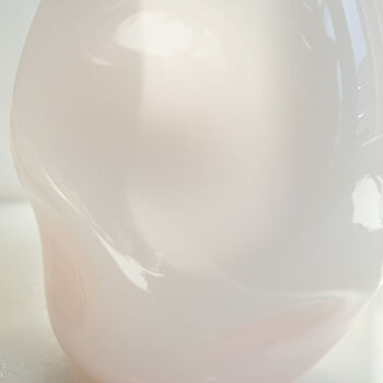 Milky Rose Pink Squeeze Opal Vase, 4 of 7