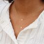 9ct Gold Mini Initial Necklace With Personalised Photobox, thumbnail 3 of 11