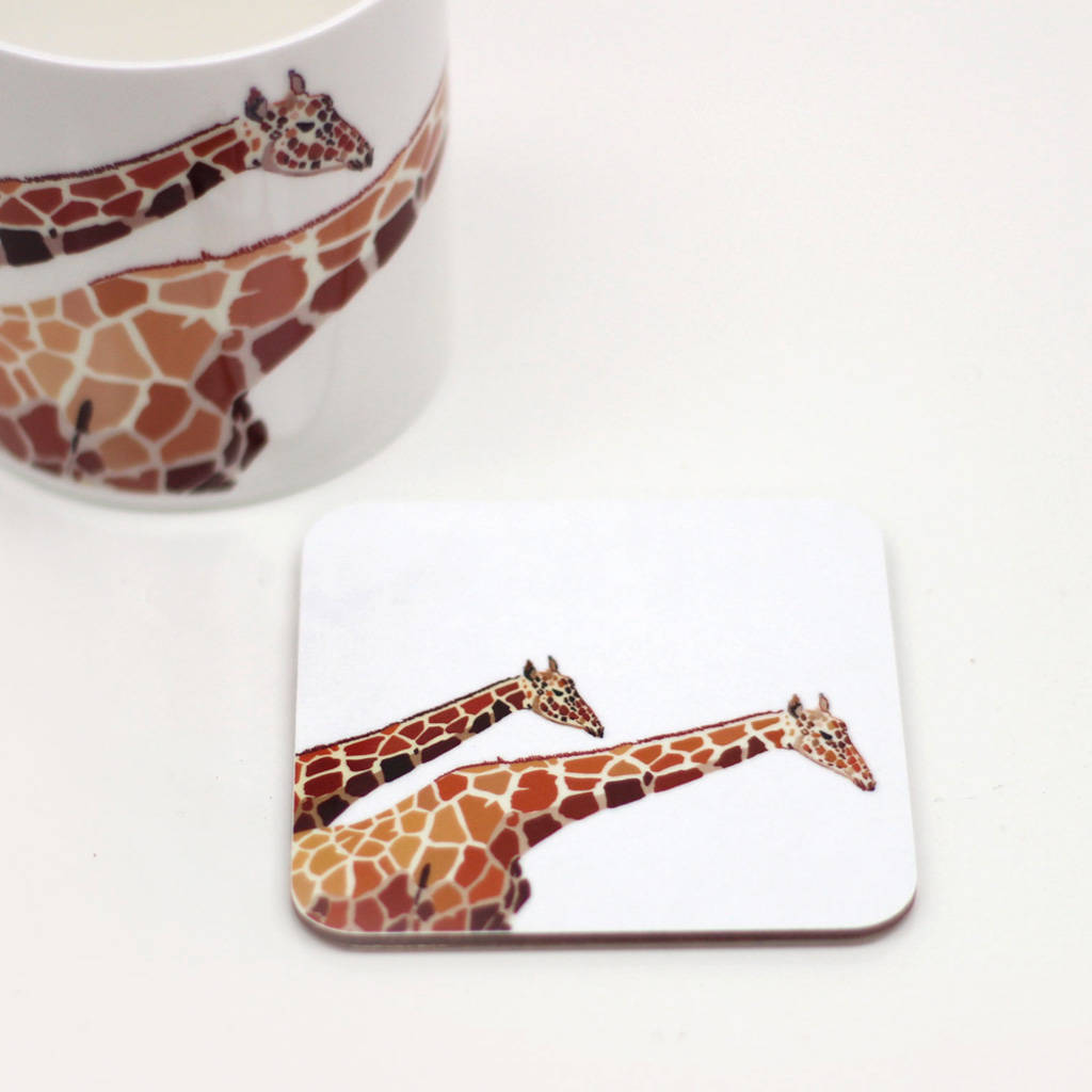 African Animals Coaster Set By Rolfe & Wills