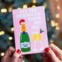 Prosecco Christmas Card, thumbnail 2 of 4
