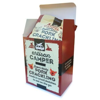 Pork Crackling Gift Box, Artisan Camper, 2 of 3