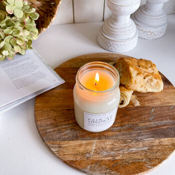 Farmhouse Pain Au Chocolat Candle Vegan, 3 of 3