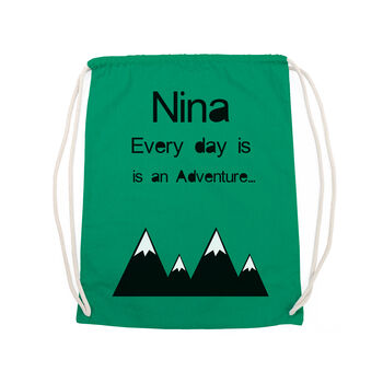 Personalised Children's Adventure Pe Kit Bag, 10 of 12