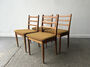 Set Of Mid Century Schreiber Dining Chairs 1960s 70s, thumbnail 1 of 9