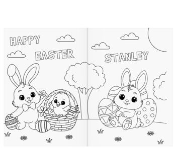 Personalised Easter Activity And Colouring Book, 5 of 6