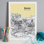Personalised Exeter Print, thumbnail 5 of 10