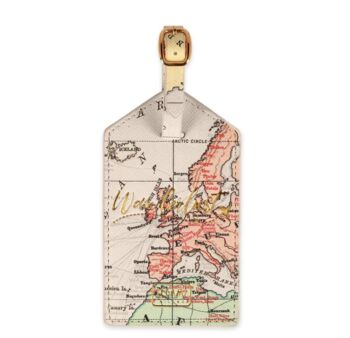 Map Design Luggage Tag, 3 of 3