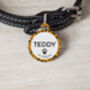 Personalised Leopard Print Pet ID Tag, thumbnail 5 of 7