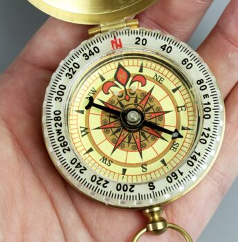 Personalised Vintage Style Compass, 4 of 7