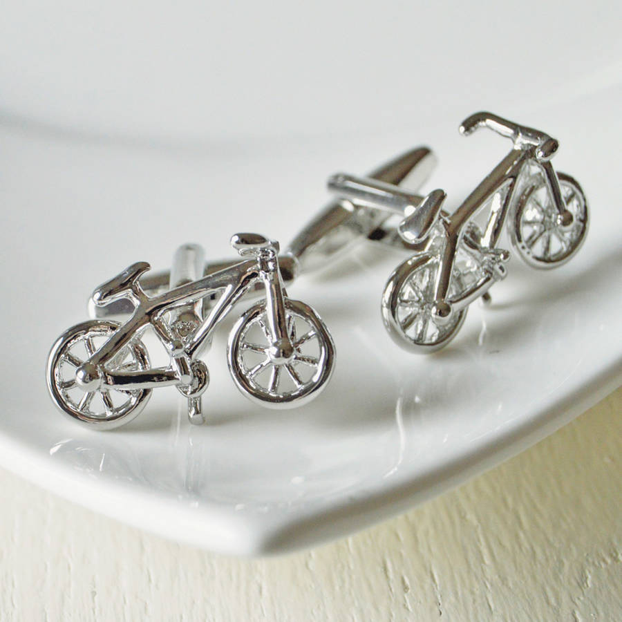Bicycle Cufflinks, 1 of 5