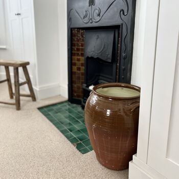 Xl Antique French Terracotta Confit Pot, 8 of 9