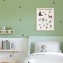 Personalised Woodland Nursery Print, thumbnail 2 of 5