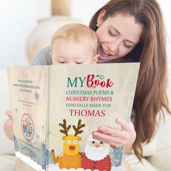 Personalised Christmas Rhymes Book For Children, 8 of 9