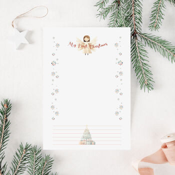 'My First Christmas' Inkless Print Kit Keepsake, 6 of 7