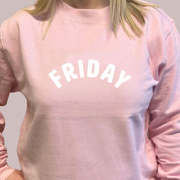 Friday Slogan Sweatshirt, 2 of 5