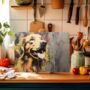 Retriever Radiance Textured Glass Chopping Boards, thumbnail 4 of 8