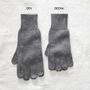 Fair Trade Luxury Soft Fine Knit Merino Ladies Gloves, thumbnail 7 of 12