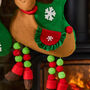 Personalised Children's Reindeer Christmas Stocking, thumbnail 6 of 6
