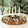 Giant Wild Holly Candle Holder Table Centerpiece, thumbnail 1 of 4