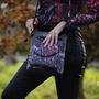 Crossbody Handbag With Jewel Hydrangea Floral Print, thumbnail 4 of 5