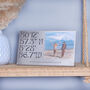 Personalised Copper Coordinates And Photo Metal Print, thumbnail 5 of 7