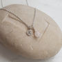 Personalised Silver And Gemstone Necklace, thumbnail 1 of 3