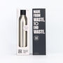 Circular And Co 750ml Stainless Steel Water Bottle Uncoated Black, thumbnail 2 of 8