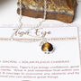 Tiger's Eye Necklace Sterling Silver, Confidence, thumbnail 4 of 6