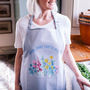 Personalised A Pocket Of Flowers Apron, thumbnail 1 of 4