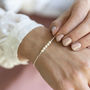 Delicate Swarovski Pearl Bracelet, thumbnail 3 of 11