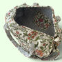 Large Weekend Duffle Bag | Garden Floral Block Print, thumbnail 4 of 5