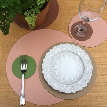 Recycled Leather Placemats, 7 of 11