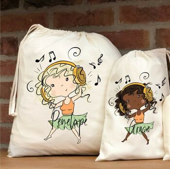 Personalised Dance Party Bags, 2 of 3