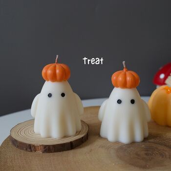 Pumpkin Ghosty Candles, 6 of 6