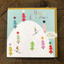 Skiers Happy Christmas Card, thumbnail 4 of 4