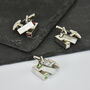 Birthstone Personalised Bar Cufflinks, thumbnail 6 of 12