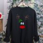 Christmas Reindeer Face Jumper, thumbnail 7 of 11