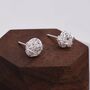 Yarn Ball Tumbleweed Wire Ball Stud Earrings, thumbnail 3 of 10