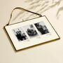 Personalised Vintage Stamp Photo Frame Print, thumbnail 1 of 2