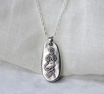 Venus Recycled Silver Pendant, 6 of 7