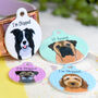 Dog Breed ID Tag Personalised Realistic Illustrations, thumbnail 11 of 12