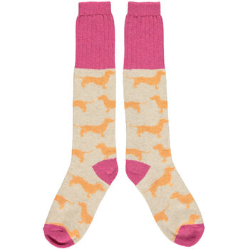 Ladies Soft Lambswool Socks : Animal By catherine tough ...