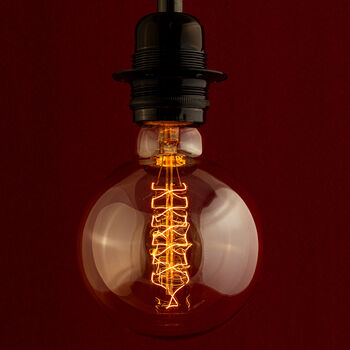 Globe Spiral Edison Vintage Light Bulb 40 W E27 B22, 2 of 12