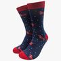 Men's Bamboo Socks Gift Box Christmas Animals, thumbnail 3 of 5