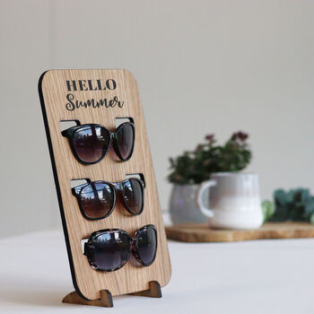 Personalised Sunglasses Holder Stand, 7 of 7