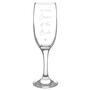 Bridal Party Gifts Personalised Wedding Flutes, thumbnail 4 of 4