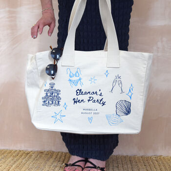 Personalised Hen Party Beach Bag, 4 of 4