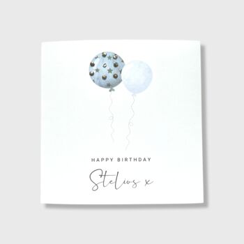Personalised Birthday Card For Him Or Her, 3 of 5